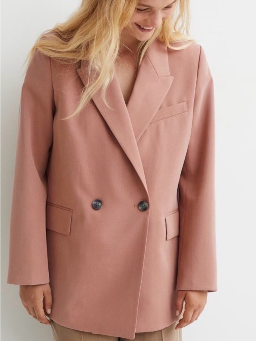 H&M Double Breasted Blazer